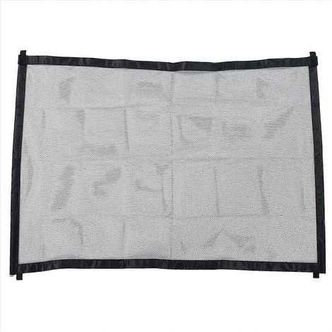 Barrière de sécurité pour chien, grille magique extensible pour animaux, garde d'escalier et porte intérieure, protection fiable pour votre animal (1/5)
