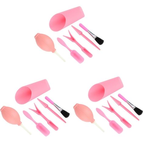 18pièces Outils De Plante Succulentes pour Débutants Kit De Jardinage Miniature avec Seau Pelle Souffleur Et Brosse Rose (1/5)