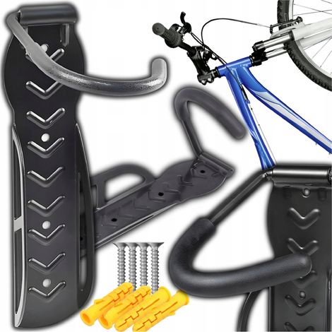 GG88 Fahrradhalterung Wandhaken Wandmontierte Fahrradhalterung + Rollerfüße