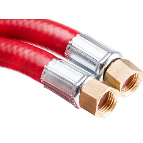Tuyau à air RS PRO, 15mm x 8mm x 5m Rouge en Mélange Nitrile PVC ( Prix pour 1 ) (1/2)