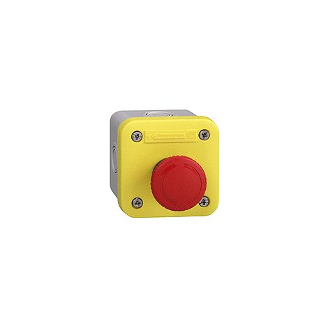 CAJA 1 PULS PARO EMERGENCIA NC+NA SCHNEIDER ELECTRIC XALEK1702