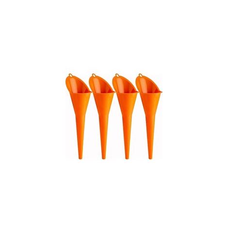 Langer Trichter, 4 Stück, Benzinmotor, Öltrichter, Additiv, Motorrad, Landwirtschaft, Bauernhof, praktischer Einsatz (1/5)