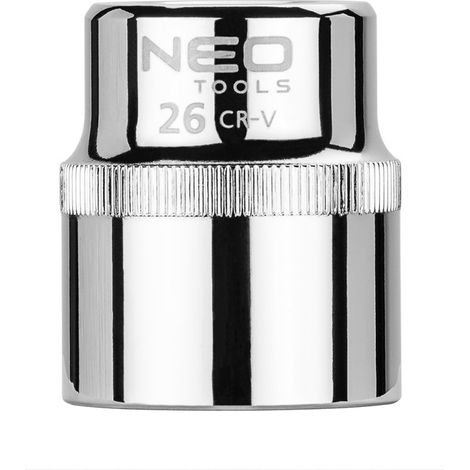 Douille NEO 1/2", 26 mm Superlock - pour vis endommagées (1/3)