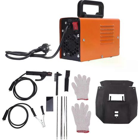 Poste à souder électrique à arc onduleur MMA-250 4 kW, mini poste à souder portable pour la maison et les débutants, 220 V (UE). (1/4)