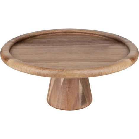 Présentoir à Gâteau en Acacia 305(Ø) X 127(H) - (1/4)