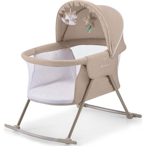 Kinderkraft Cuna 3 en 1 LOVI beige multifuncional (1/5)