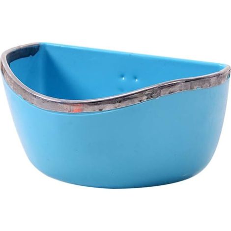 Bunny Feeder-Food/Water/Hay Bowl for Rabbit Ferret Chinchilla Hamster Guinea Pig Bunny, Hanging Rabbit Feeders-Blue 14117CM (1/5)