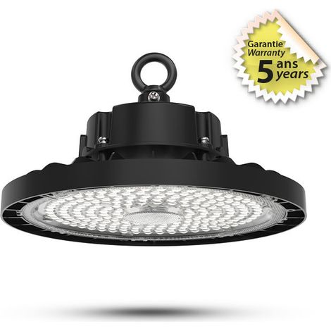 HIGH BAY LED 100W 4000K IP65 - Garantie 5 ans Miidex Lighting® (1/3)