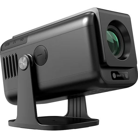 Projecteur Android (noir), projecteur portable, mini projecteur intelligent 4K (1/5)