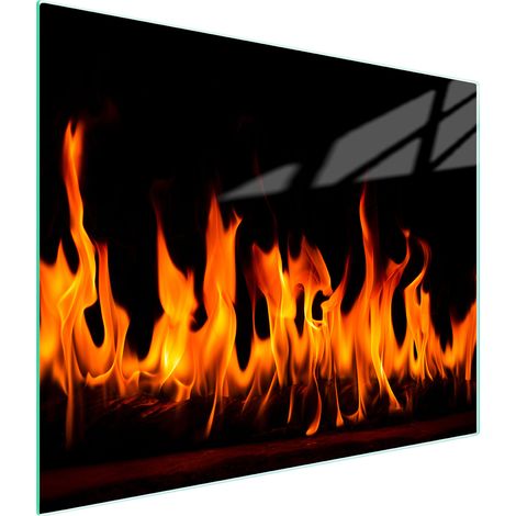 Glasschneidebrett 52x30 FEUER (1/5)