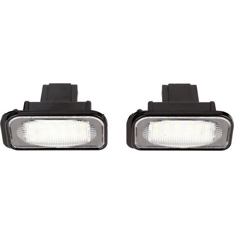 EBTOOLS 1 Paire de Lampe de Plaque d'immatriculation de Voiture de 18 LED adaptée pour W203 W211 W219, 2038200066,. (1/5)