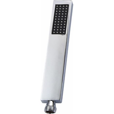 royaluxe - Pommeau de Douche Chromé Douchette à Main Pluie Pomme de Douche Picots Anticalaire Type Universel (1/3)