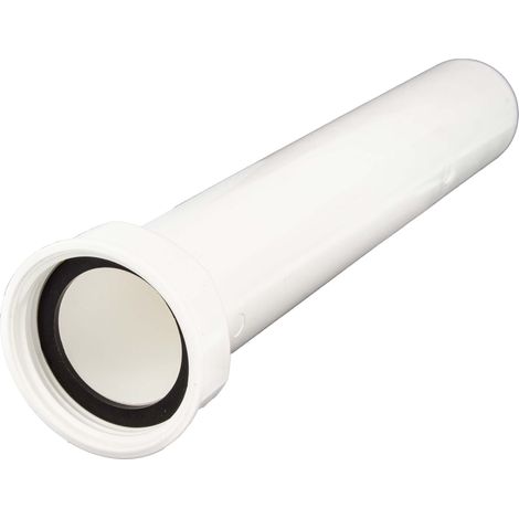 tecuro Tauchrohr - Verstellrohr Ø 40 x 250 mm mit 1 1/2 Zoll Überwurfmutter (1/5)