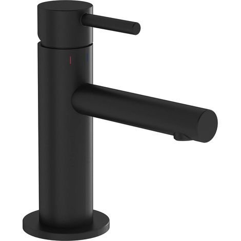 Vitra Origin Mini Mono Basin Mixer Tap - Matt Black (1/5)