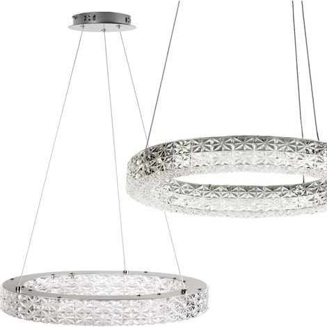 PENDELLEUCHTE TOOLIGHT LED MS005-CP 50CM CHROME