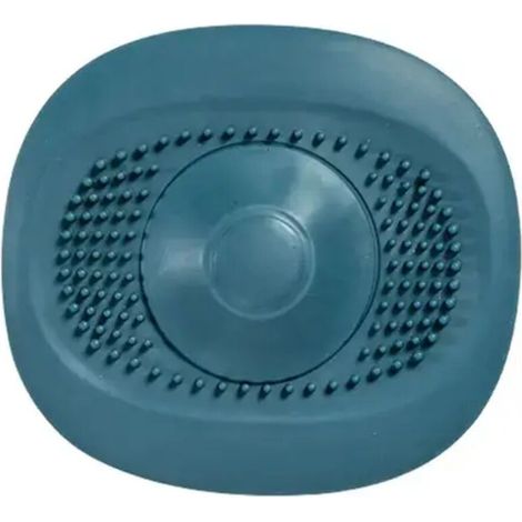 Nouveau Salle De Bains Lavabo Cuisine Vidange Attrape-Cheveux Évier Filtre Bain Plancher Vidange Bouchon Crépine Universel Anti-colmatage Accessoire Bleu