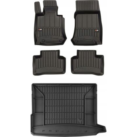SET tappetini in gomma 3D Mercedes GLC X253 2016-2022 (1/5)