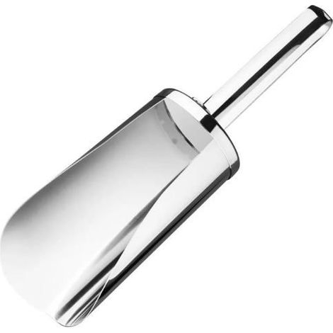 Cuillère en acier inoxydable robuste de 1 L et 150 mm pour une utilisation professionnelle et domestique en cuisine (1/5)
