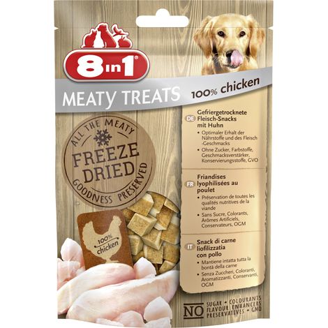 8in1 Meaty Treats mit 100% Huhn 50 g Soft Snack