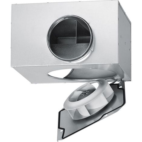 Helios SVS 160 K SlimVent schallgedämpfter Radialventilator mit Rohranschluss DN 160, 440/300m3/h, 230V, 61/45W