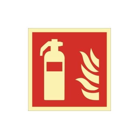 Segnaletica antincendio  DIN EN  ISO 7010  L200xB200 mm  - 4011FHL20