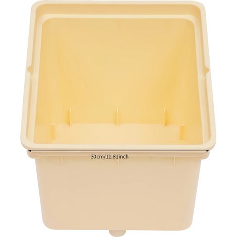 Sistema hidropónico, método DWC, transferencia rápida de nutrientes, amarillo claro (1/2)