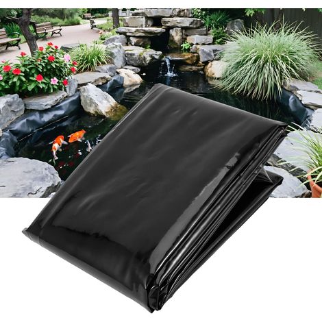 Bâche pour Bassin, Bâche Bassin, Membrane Étanchéité Étang, Doublure Imperméable HDPE, Résistant Fuite, Étang À Poissons Eau Jardin Cascade Fontaine Piscine, Jardin Eau (1/5)