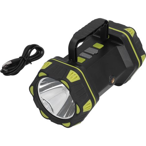 Wiederaufladbare LED-Taschenlampe mit USB-Anschluss und 8 einstellbaren Modi, wasserdicht für den Einsatz im Freien und zu Hause (1/5)