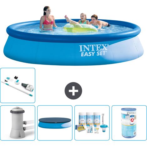 Intex Piscine Easy Set Ronde - 396x84 cm - 6-pièces S41086 (1/5)