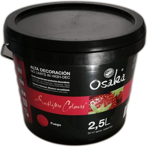 Osaka 2,5lt pittura lavabile per interni colore fuego (1/3)