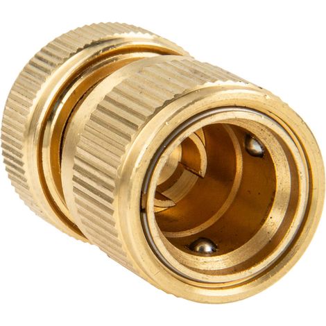tecuro Schlauchanschlussstück mit Stop für Schlauch 1/2 Zoll (Ø 13 mm) MS-Stecksystem (1/5)