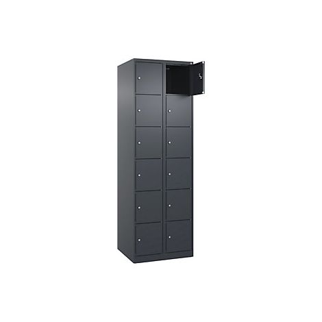kaiserkraft  Armadietto a 6 piani Evolo PLUS  2 scomparti 