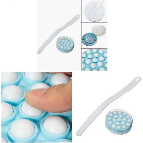 Applicateur de lotion pour crème à long manche, masseur dorsal exfoliant pour outil de bain SPA (1/4)