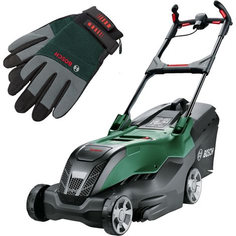 Bosch Lawnmower AdvancedRotak 44-750 44cm Corded Electric Mower & Gloves (1/5)