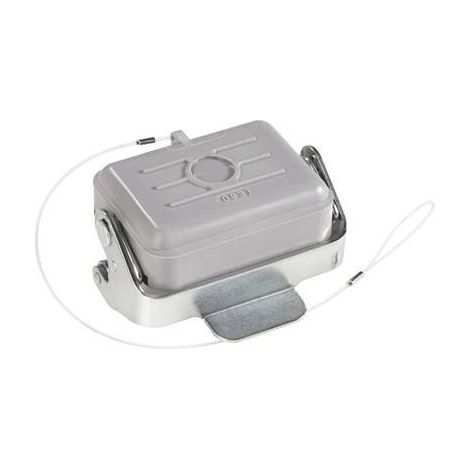 Coperchio di protezione con 2 agganci incrociati per alloggiamento mobile, cordoncino con occhiello serie H-B 24 H-B 24 (1/2)