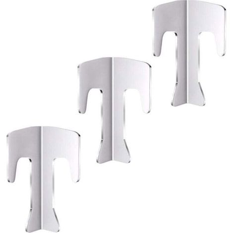 Joints universels pour plaques de cuisson - Acier inoxydable - Lot de 3 - Faciles à nettoyer - Réutilisables (1/4)