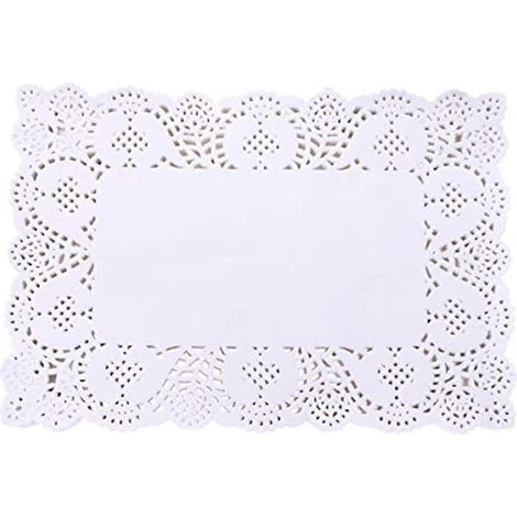 SUPVOX 140 napperons en dentelle pour boîtes à gâteaux, emballage et décoration de table pour mariage (1/5)