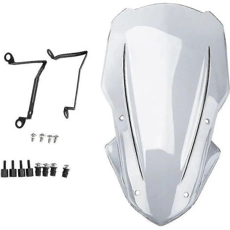 Windschutzscheibe für Kawasaki Z900 (2017–2019) – Scheinwerferabdeckung mit Halterungen – Farbe 2