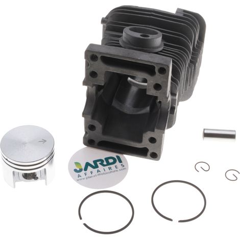 Jardiaffaires – Kit cylindre piston 38mm tronçonneuse Stihl MS180 018 – Remise en état rapide – Comprend cylindre, piston, axe, clips, segments (1/3)