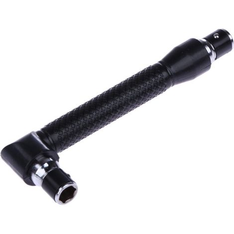 Mini clé à douille - Double tête - En forme de L - Outil pour embouts de tournevis standard (1/5)