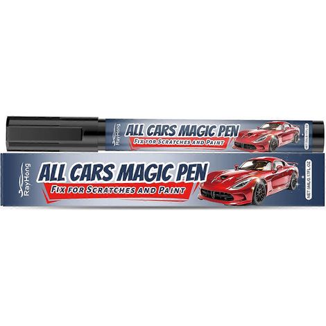 Stylo correcteur de rayures professionnel pour peinture automobile blanche, étanche, idéal pour l'entretien des passionnés d'automobile. (1/4)
