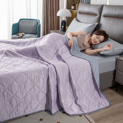 Couette - 100 x 150 cm - Polyester - Pour Lit Double - Usage Toutes Saisons - 1 Pièce (1/5)