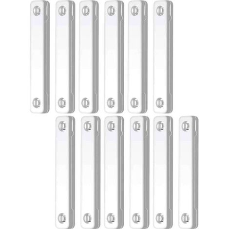 12 imanes magnéticos para mosquiteras de ventana, accesorios autoadhesivos para mosquiteras, para cocina, balcón y sala de estar. (1/4)