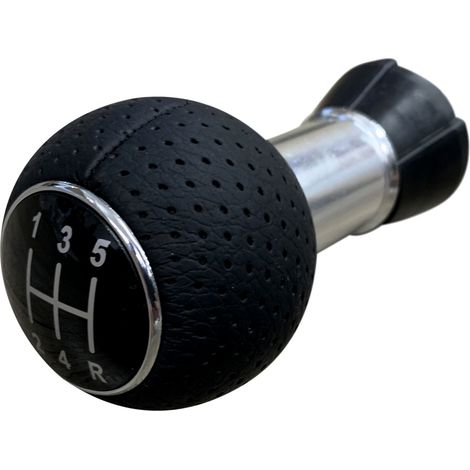 Pomello del cambio Audi nero a 5 marce, 12 mm (1/4)