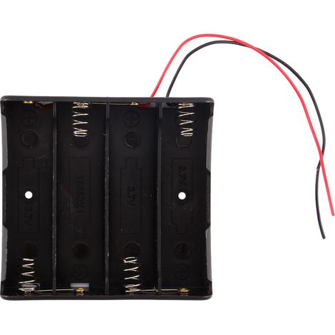 Boîtier de Rangement pour Batteries 18650 avec Câbles - Support en Plastique (1/5)
