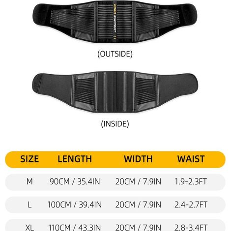 Ceinture de soutien lombaire pour hommes et femmes, légère et respirante, attelle inférieure, soulagement de la douleur, sciatique (1/5)
