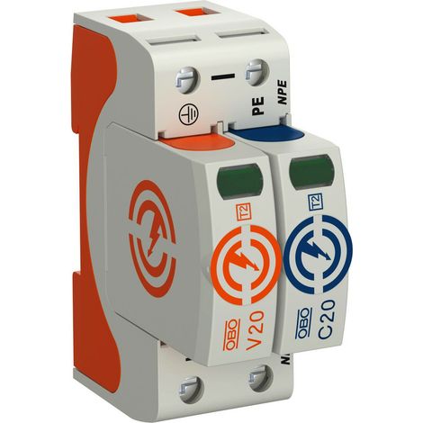 OBO Bettermann SurgeController V20 einpolig mit NPE 280V, 5095251