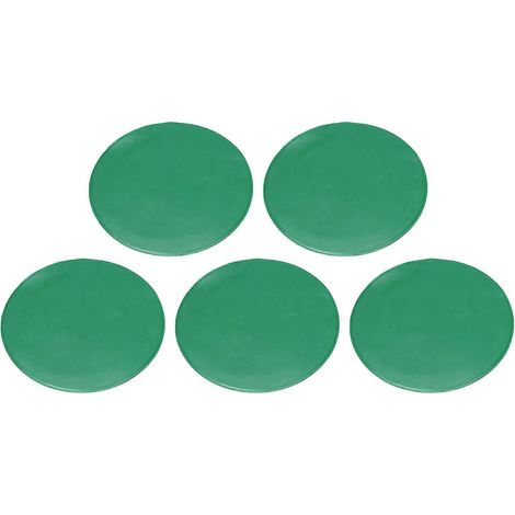 Lot de 5 disques d'entraînement de vitesse colorés, antidérapants et marqueurs d'agilité pour le football et le basketball. (1/5)