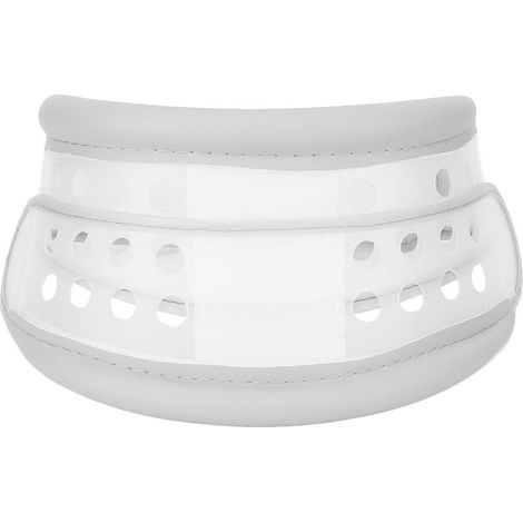 Collier Cervical Réglable Confortable et Respirant - Support Ergonomique pour Cou, Soulagement Douleur, Design Détachable, Taille M Gris (1/5)