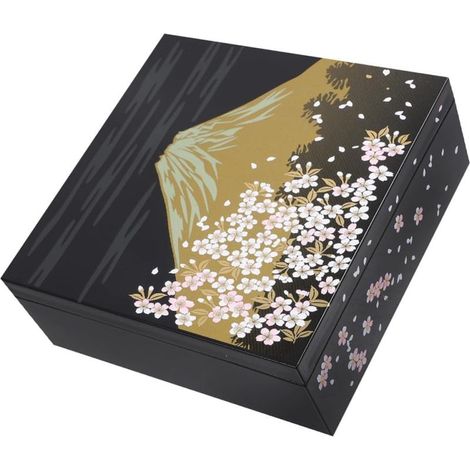 Boîte à lunch Toyvian Bento avec motif réaliste du mont Fuji et (1/5)